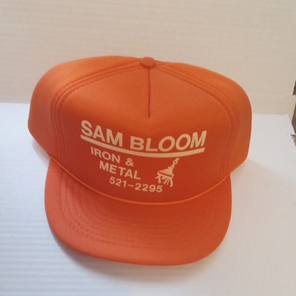 Bloom Orange Trucker Hat